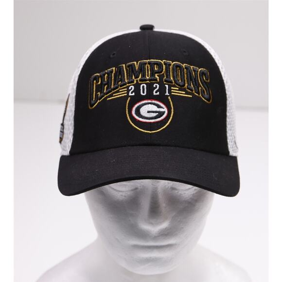 Georgia Bulldogs Lot of 2 Black Adjustable Hats Caps '47 - Picture 11 of 16